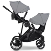 EasyGo DuoFlex Cloudy Gray 2+2 wózek bliźniaczy wielofunkcyjny